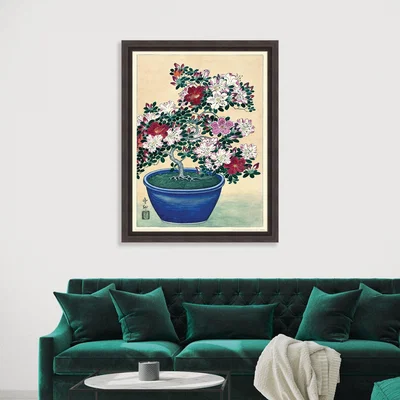 Dunelm The Art Group Blooming Azalea Framed Print MultiColoured