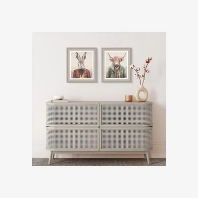 Dunelm Set of 2 Hartley and Angus Framed Prints