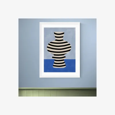 Dunelm East End Prints Blue Still Life III Print