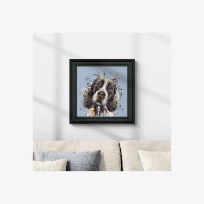 Dunelm Artko Soppy Spaniel Framed Print