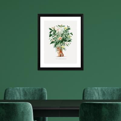 Dunelm The Art Group Tiger Palm Framed Print Green