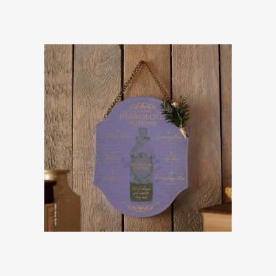 Dunelm Harry Potter Herbology Polyjuice Hanging Plaque