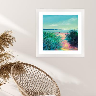 Dunelm The Art Group Just The Two Of Us Framed Print MultiColoured