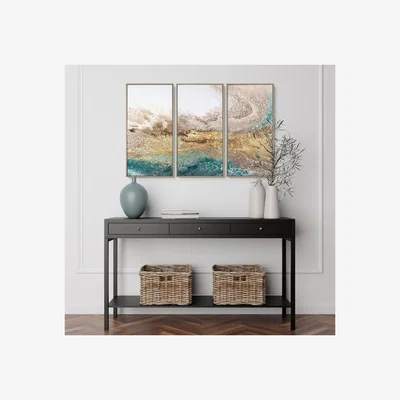 Dunelm Set of 3 Serene Framed Prints