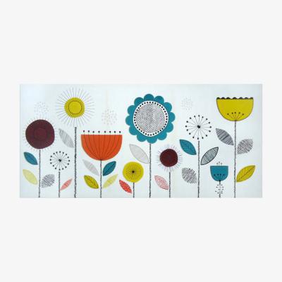 Dunelm Elements Bloom Canvas MultiColoured