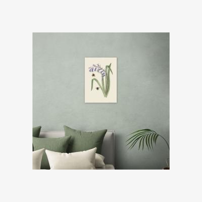 Dunelm East End Prints Bee & Wild Hyacinth Print