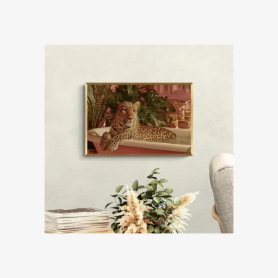Dunelm Artko Lux Lounger Framed Print