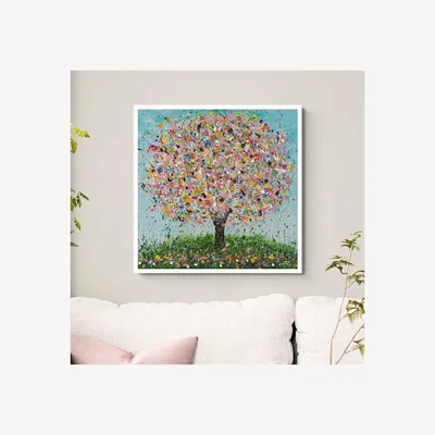 Dunelm Rebel Blossom Framed Print