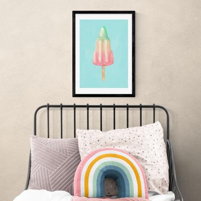 Dunelm East End Prints Take Off Print Blue