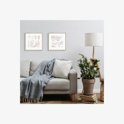 Dunelm Set of 2 Summer Shadows Framed Prints