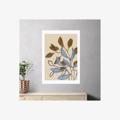 Dunelm East End Prints Three Branches Print by Alisa Galitsyna
