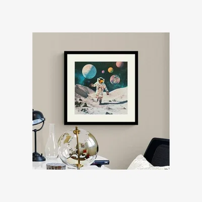 Dunelm Artko Planet Chaser Framed Print