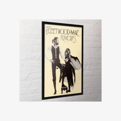 Dunelm Fleetwood Mac Rumours Framed Poster Print