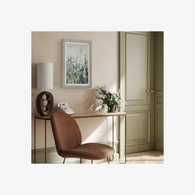 Dunelm Floral Rapport by Danhui Nai Framed Print Gold