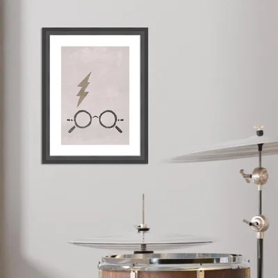Dunelm The Art Group Harry Potter The Boy Who Lived Framed Print MultiColoured