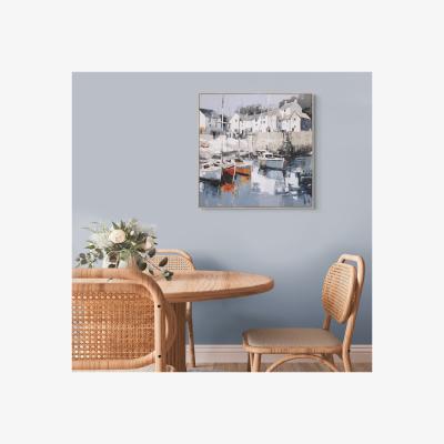 Dunelm Harbour Haven Framed Canvas
