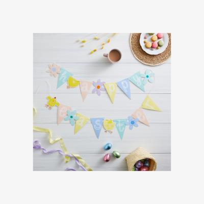 Dunelm Happy Easter Flag Letter & Icon Bunting