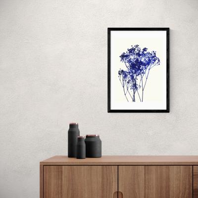 Dunelm East End Prints Baby's Breath Print Blue