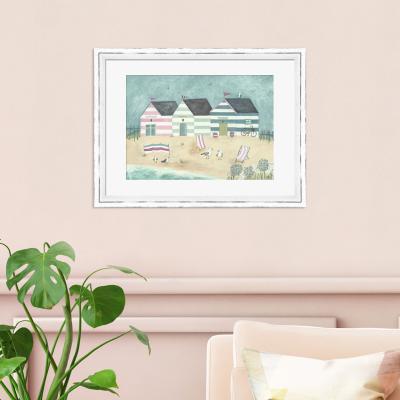 Dunelm The Art Group A Sunday Afternoon Bike Ride Framed Print MultiColoured