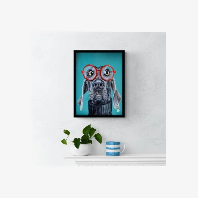 Dunelm Vincent Framed Print MultiColoured