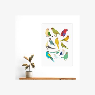 Dunelm East End Prints Parrots Print