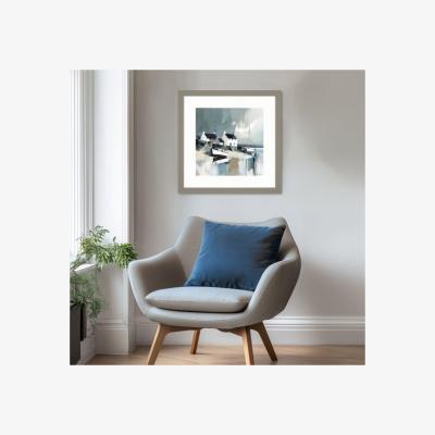 Dunelm Cedar & Sage Sea Spirit Framed Print