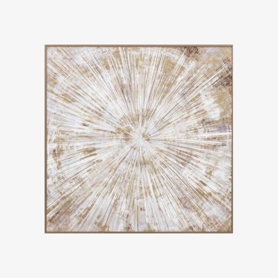 Dunelm Cedar & Sage Starburst Flair Framed Canvas