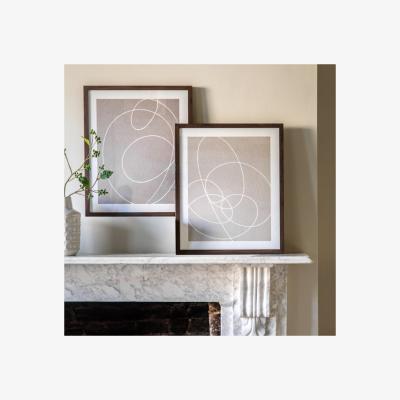 Dunelm Cedar & Sage Set of 2 Continuation Framed Prints