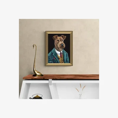 Dunelm Fleabag Framed Print MultiColoured