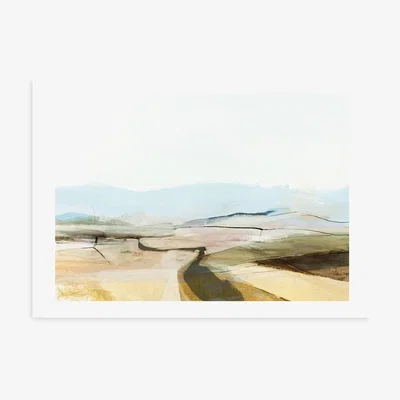 Dunelm East End Prints Country View Print MultiColoured