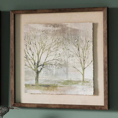 Dunelm Misty Morning I Framed Art Natural