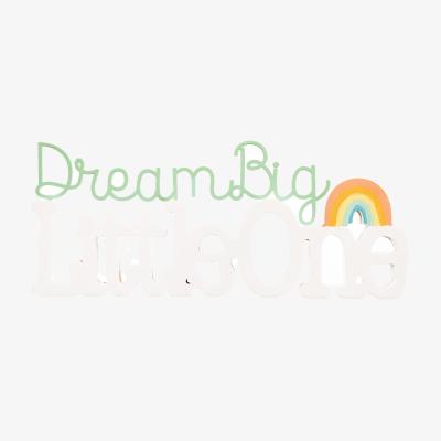 Dunelm Petit Cheri 3D Dream Big Plaque