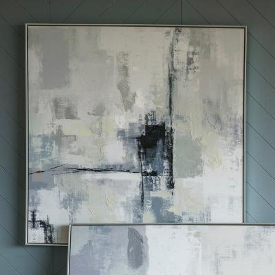 Dunelm Urban City Scape Framed Art Natural