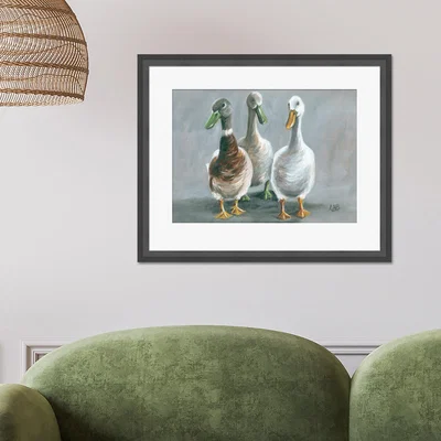 Dunelm The Art Group The Three Amigos Framed Print MultiColoured