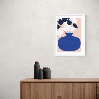 Dunelm East End Prints Gatherings 9 Print Blue