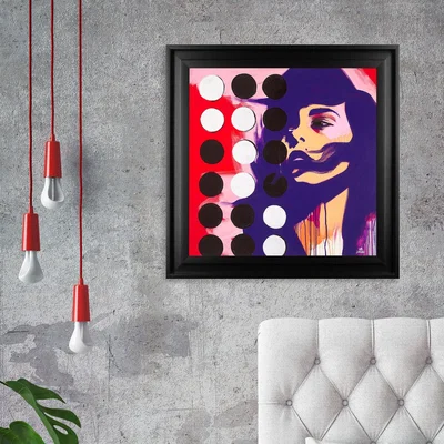 Dunelm The Art Group Pieces Framed Print MultiColoured