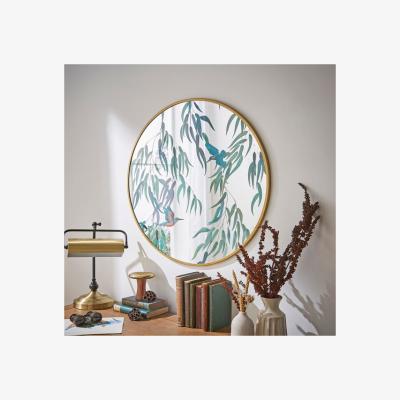 Dunelm Kingfisher Round Mirrored Wall Art