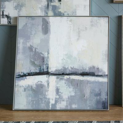Dunelm Urban City Skyline Framed Art Natural