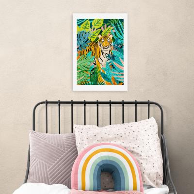 Dunelm East End Prints Only Print MultiColoured