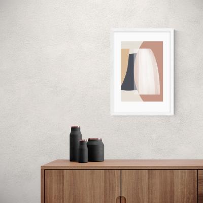 Dunelm East End Prints Abstract VI Print MultiColoured