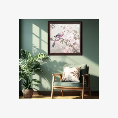 Dunelm Spring Bird Nostalgia by Andrea Haase Framed Canvas