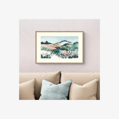 Dunelm Artko Valley Pathways Framed Print