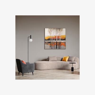 Dunelm Silver Birch Reflections Framed Canvas