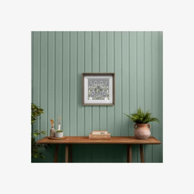 Dunelm Nut Oswai Mineral Framed Print Brown