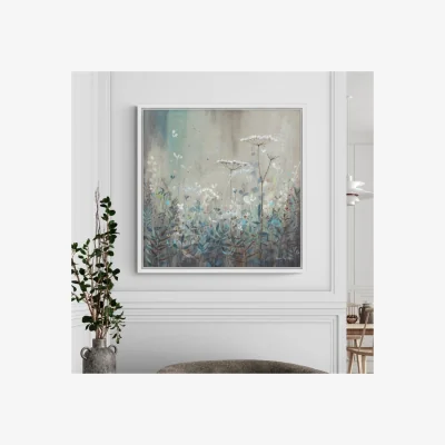 Dunelm Artko Dusk Petal Meadow by Catherine J Stephenson Framed Print