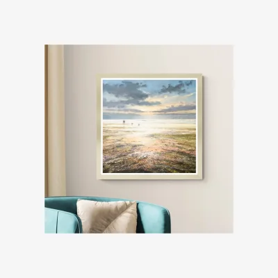 Dunelm Artko A Walk at Dusk by Michael Sanders Framed Print