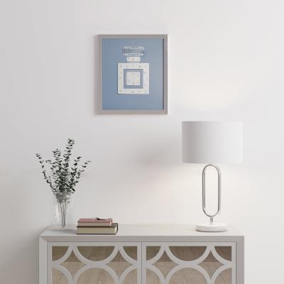Dunelm LED Perfume Bottle Wall Art Grey