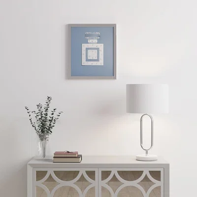Dunelm LED Perfume Bottle Wall Art Grey