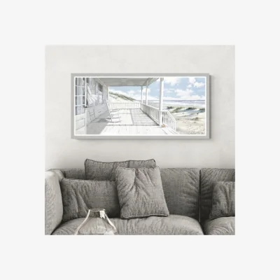 Dunelm Artko Coastal Retreat by Richard MacNeil Framed Print