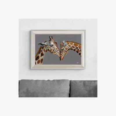 Dunelm Mothers Love Framed Print MultiColoured